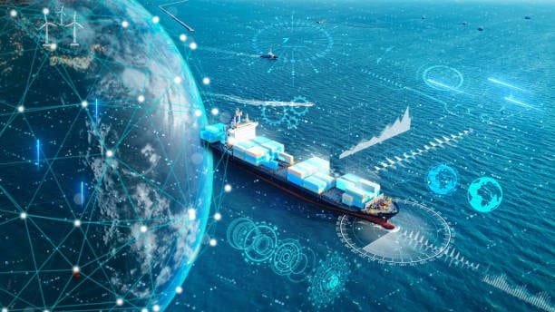 Container ship representing PKDL’s global export of portable energy solutions across international markets