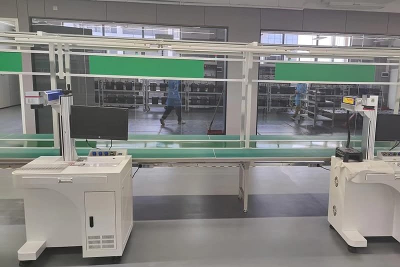 Laser engraving ensures traceability, branding, and precision labeling on every Peka Power unit