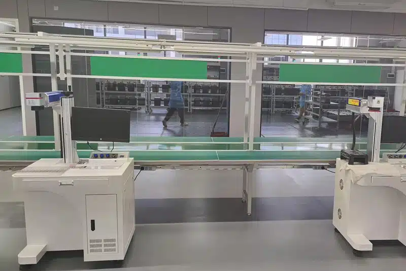 Laser engraving ensures traceability, branding, and precision labeling on every Peka Power unit