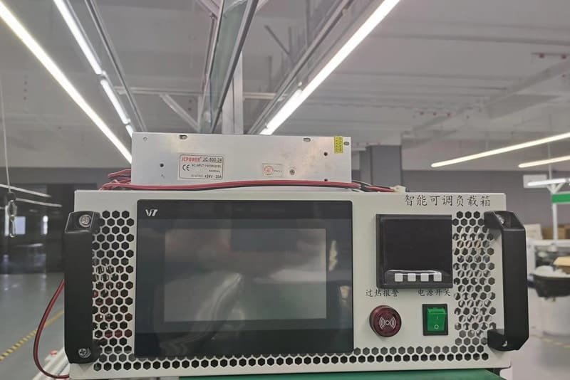 Smart AC load bank for precision testing of power systems and energy modules