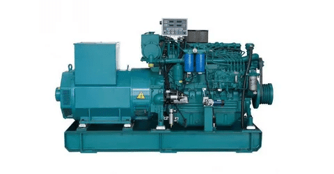 Industrial diesel generator with integrated control panel to extend operational lifespan