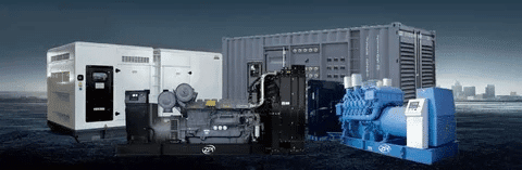 Power plant with multiple diesel generator systems ensuring reliability and longer lifespan