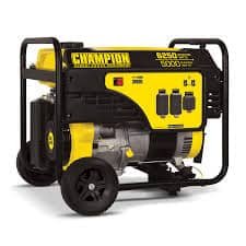 Champion portable generator delivering reliable power for home, worksite, and outdoor use.
