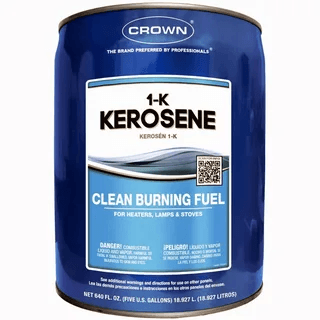 Side-by-side combustion of diesel and kerosene showing flame differences