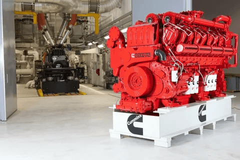 Cummins high-capacity engine for power plants
