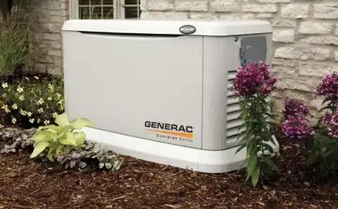 Generac Guardian Series standby generator for home power supply.