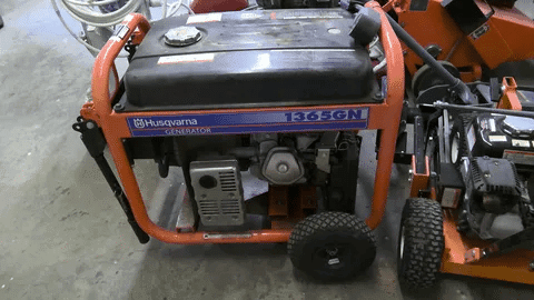 Husqvarna 6500 watt portable generator for home and outdoor use