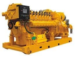 Heavy-duty natural gas generator used in industrial power generation