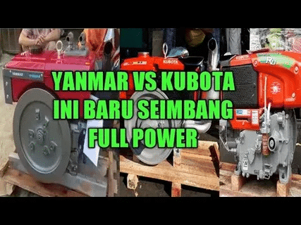 Yanmar vs Kubota power test for diesel tractors